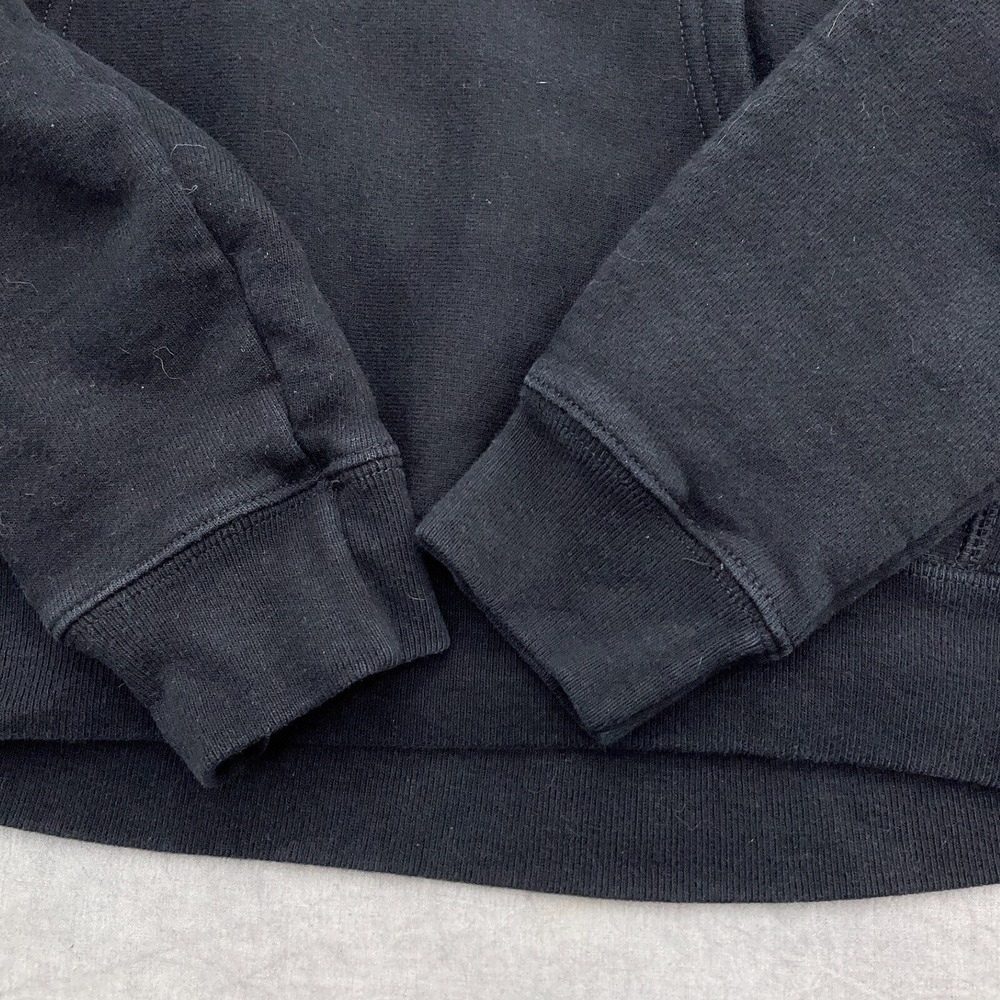 Champion‎ Hoodie Womens Large Black Reverse Weave Spell Out Embroidery Comfort - Picture 3 of 11